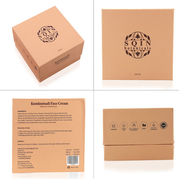 SQIN Botanicals - Kumkumadi Nachtgel und Gesichtscreme je 100ml image number 7