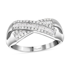 Weißer Diamant-Ring - 0,33 ct.