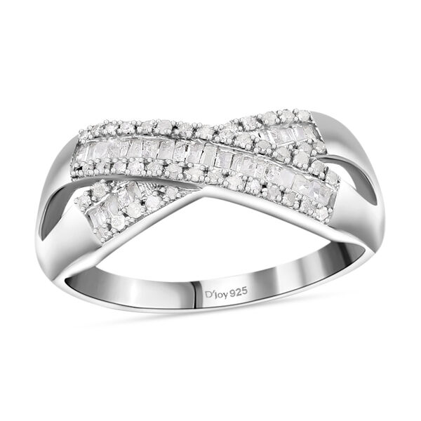 Wei&szlig;er Diamant-Ring - 0,33 ct.
