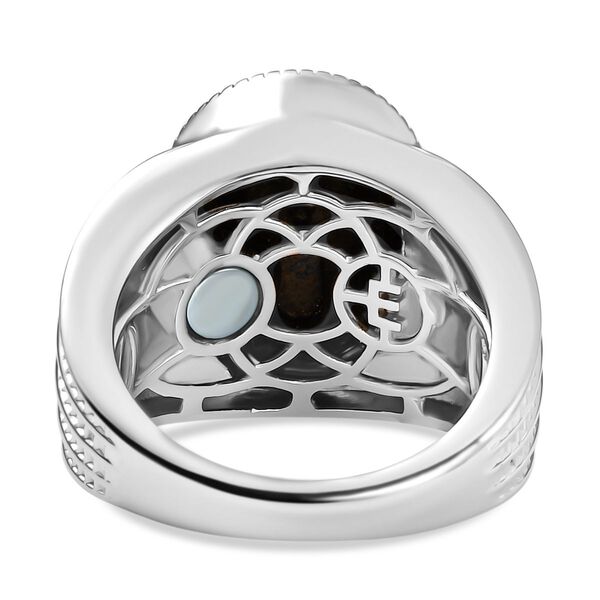 Elite Shungit Ring 950 Kupfer (Gr&ouml;&szlig;e 20.00) ca. 5,35 ct image number 5