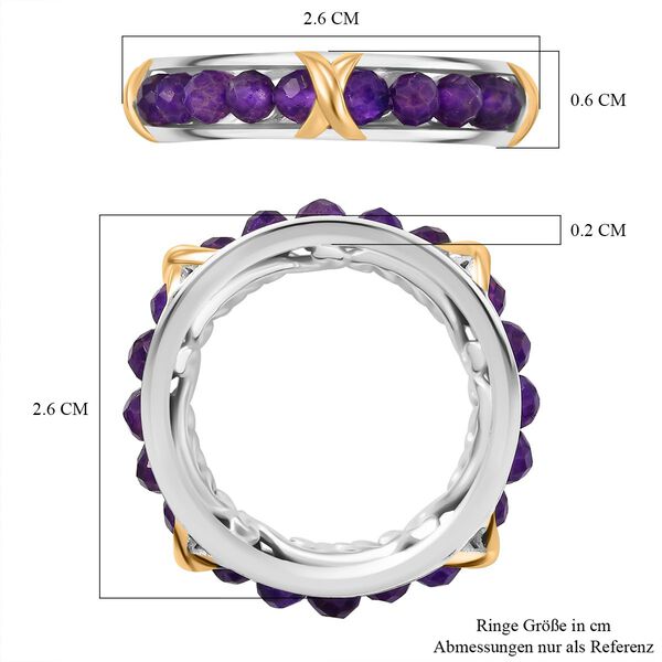 Afrikanischer Amethyst Ring - 9 ct. image number 7