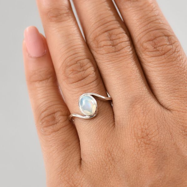 AA Natürlicher, äthiopischer Welo Opal Ring - 0,82 ct. image number 3