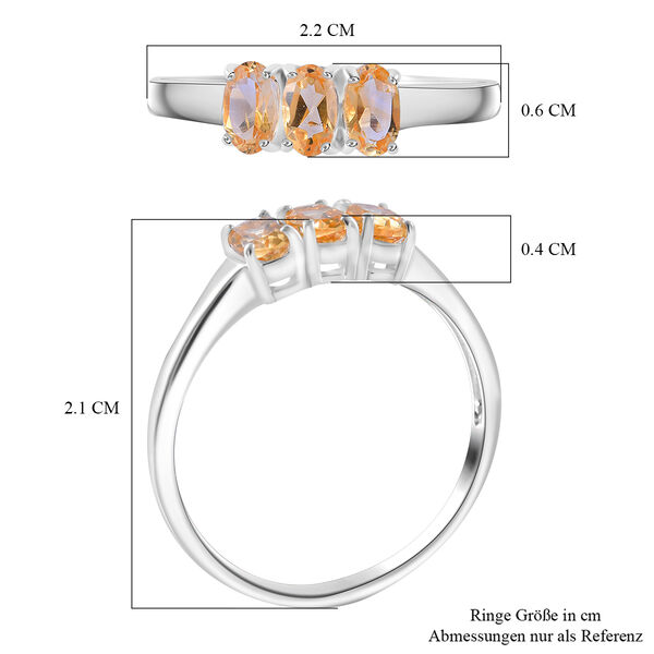 Citrin Ring - 0,63 ct. image number 4