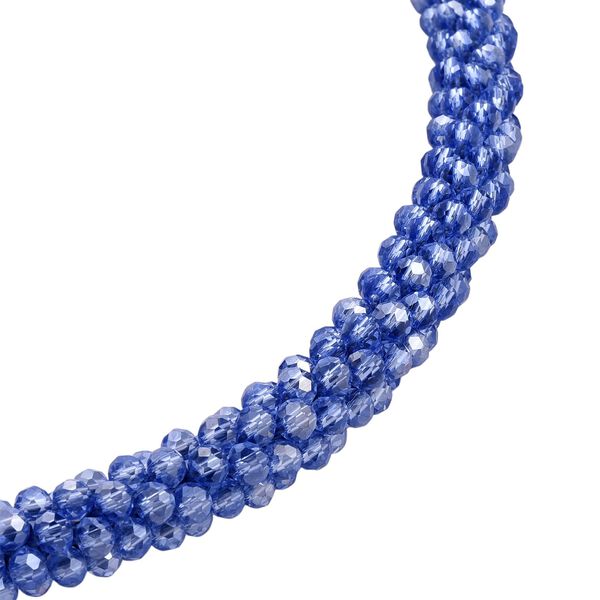 Blaues Kristall Schmuckset image number 5