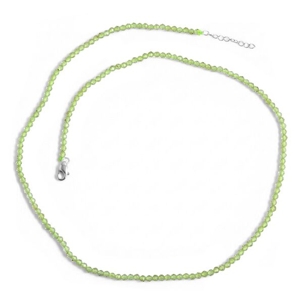 Peridot 45+5cm Halskette - 29 ct.