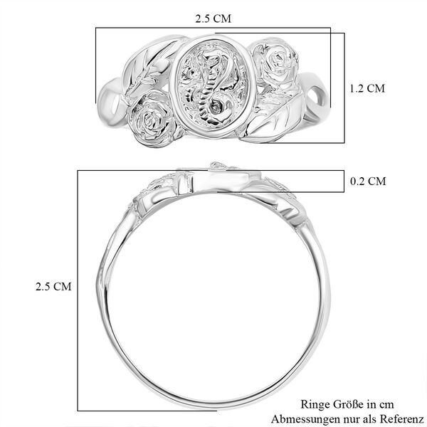 Royal Bali Kollektion - Ring in 925 Silber image number 4