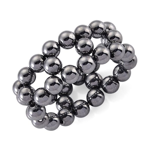 Terahertz Ring Flexibel (Gr&ouml;&szlig;e 18,00-19,00) ca. 15,00 ct. image number 4