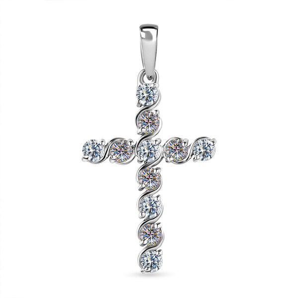 Moissanit Anhänger - 0,77 ct. image number 0