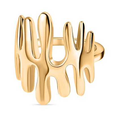 Lucy Q Splash Kollektion- Ring in Silber mit Gelbgold Vermeil