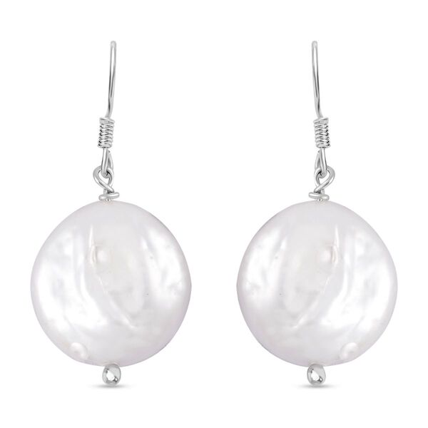 14-16 mm weißes Keshi-Perlen-Schmuckset - 283 ct. image number 5