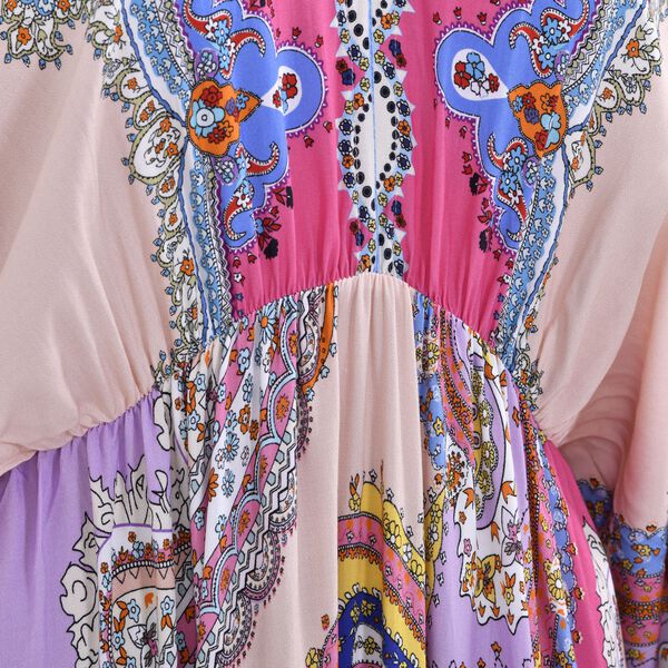 Luftiges Kleid, Einheitsgröße, pink image number 5