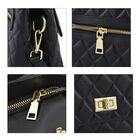 LA MAREY Crossbody Tasche aus 100% echtem Leder mit RFID Schutz und abnehmbarem Riemen, Schwarz image number 4