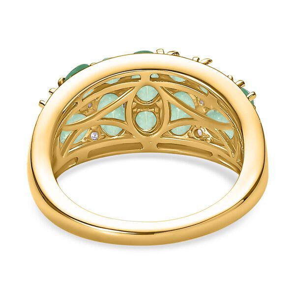 Kagem sambischer Smaragd Cluster Ring- 2,76 ct. image number 6