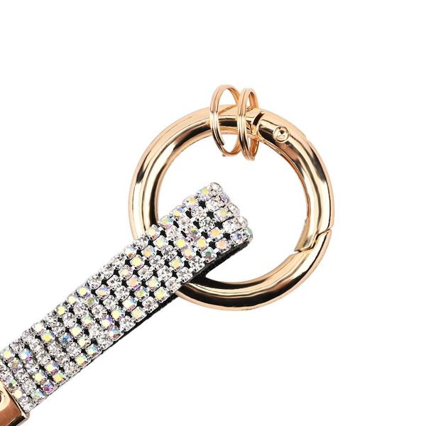 2-teiliges Schl&uuml;sselanh&auml;nger Set, Stern- und Herzform, pink image number 3