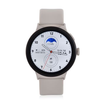 LA99 Smartwatch - 3-in-1 Set, AMOLED Display, Wasserdicht, Bluetooth-Anrufe, GPS-Sportmodi, Gesundheits- und Schlaftracking, OnWear Pro App, CE- & ROHS-zertifiziert, 3,63?cm, Silber