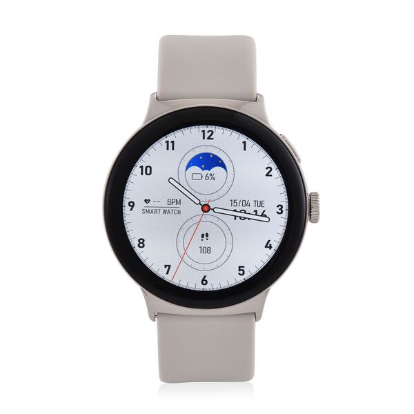 LA99 Smartwatch - 3-in-1 Set, AMOLED Display, Wasserdicht, Bluetooth-Anrufe, GPS-Sportmodi, Gesundheits- und Schlaftracking, OnWear Pro App, CE- & ROHS-zertifiziert, 3,63?cm, Silber image number 2