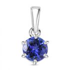 AAAA Tansanit Anhänger 950 Platin