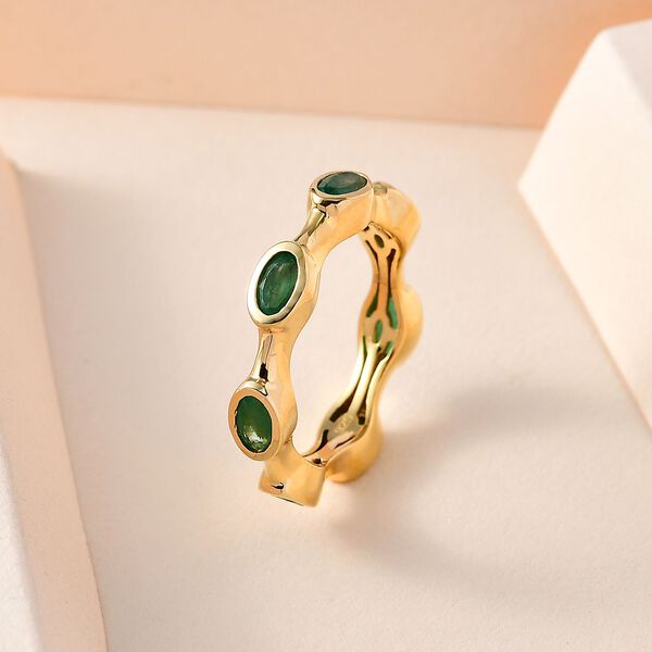 Kagem sambischer Smaragd-Ring- 1,59 ct. image number 2