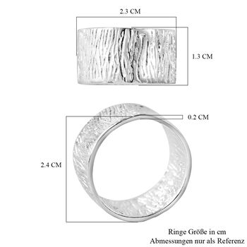 925 Silber Ring (Gr&ouml;&szlig;e 17.00) ca. 7,81g