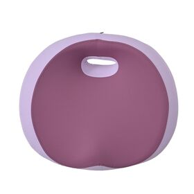Sitzkissen aus Memory-Schaum mit kühlendem Bezug und atmungsaktivem Design, ergonomisch, 50x46x15 cm, Nylon-Spandex-Hülle, Lila