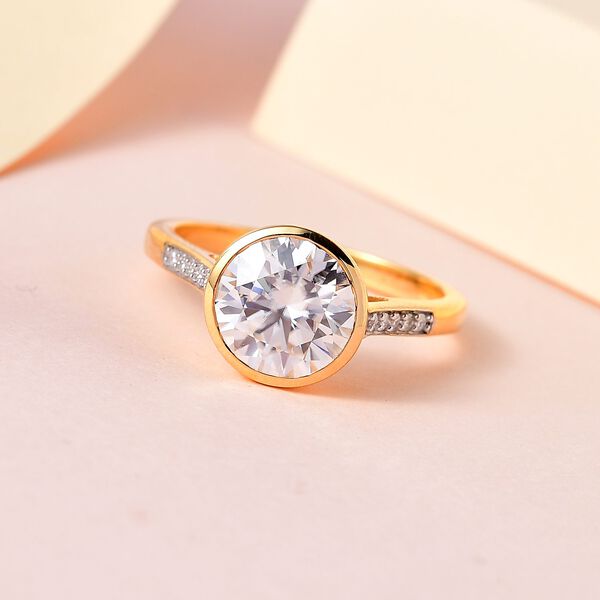 Moissanit Ring - 2,62 ct. image number 8