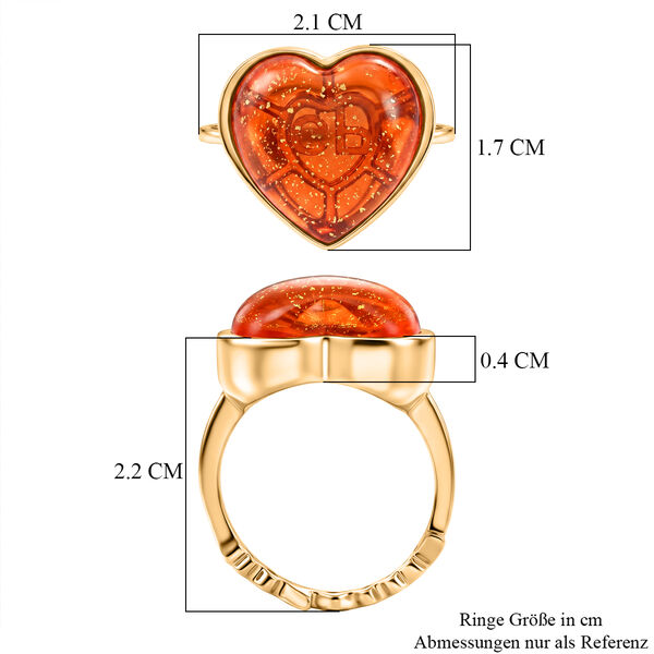 GP Whispers of Murano Kollektion - Murano aus Italien, Kanchanaburi Blauer Saphir Ring 925 Silber 750 Gelbgold vermeil (Gr&ouml;&szlig;e 17.00) 10.06 ct image number 7