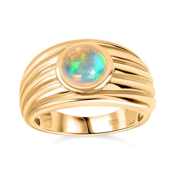 AA natürlicher, äthiopischer Welo Opal-Ring - 0,97 ct. image number 5