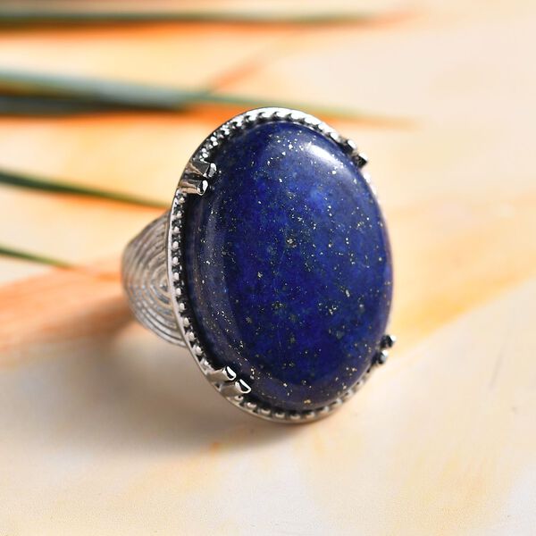 Lapislazuli Ring - 26 ct. image number 1