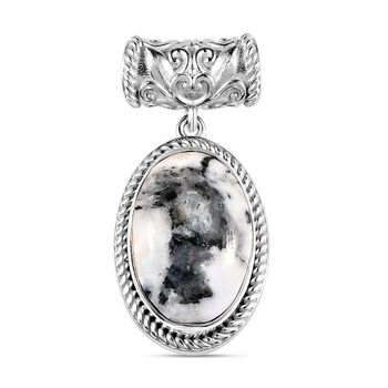 Wei&szlig;er B&uuml;ffel-Anh&auml;nger - 8,64 ct.