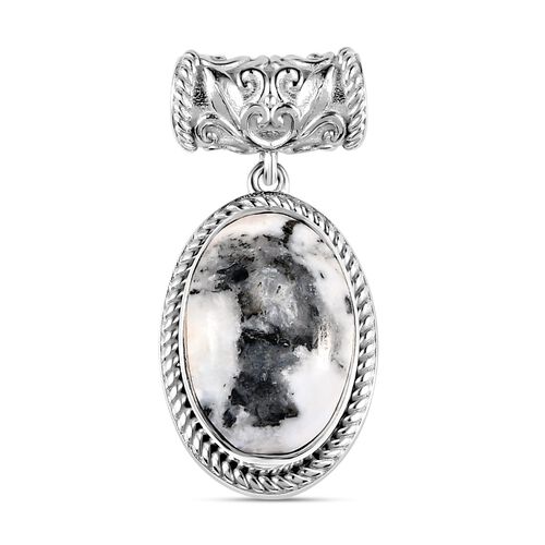 Weißer Büffel-Anhänger - 8,64 ct. image number 0