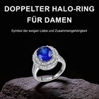 RHAPSODY AAAA Tansanit und Diamant-Ring, VS E-F, 950 Platin  ca. 4,80 ct image number 1