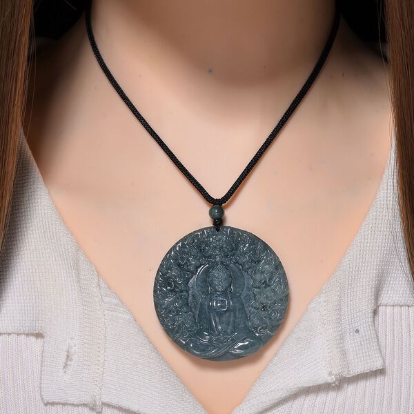 EXTREM SELTEN - Natürlicher Olmek Jadeit Halskette ca. 71 cm, cm ca. 155.00 ct image number 1