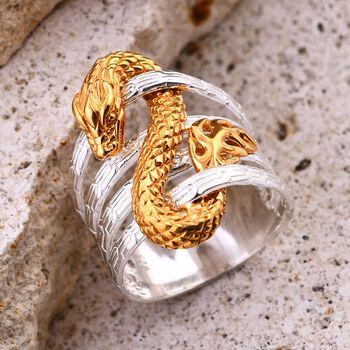 Royal Bali Kollektion- Drachen Ring im Stacking-Stil