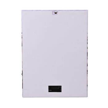 LED Leinwand Rahmen Digitaldruck Wandbild, Wei&szlig;e Orchidee, 30x40 cm