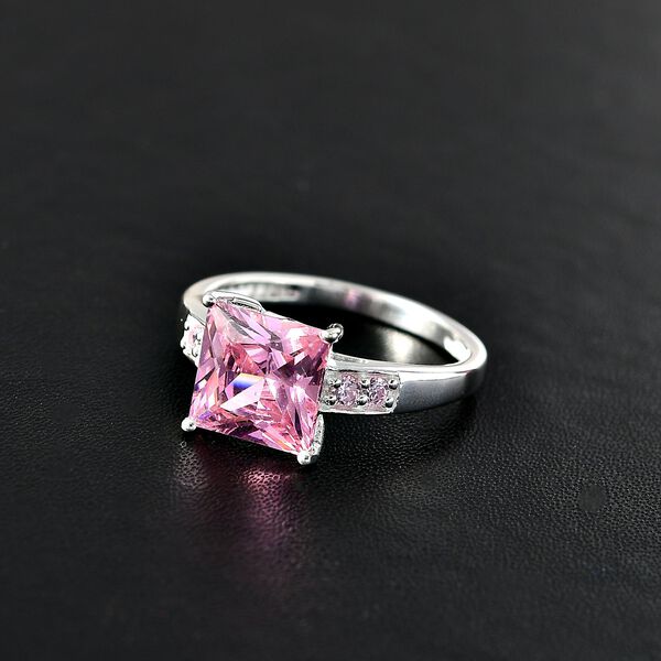 LUSTRO STELLA Rosa Zirkonia Ring image number 2