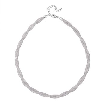 Wei&szlig;er Kristall Schmuckset Reines Messing