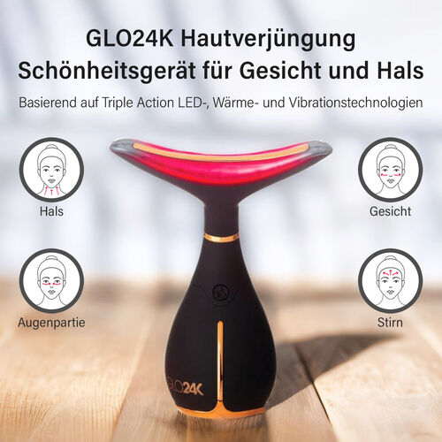 GLO24K Hautverjüngungsgerät für den Hals image number 1
