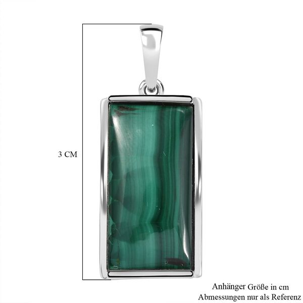 Malachit Anhänger - 14,29 ct. image number 6
