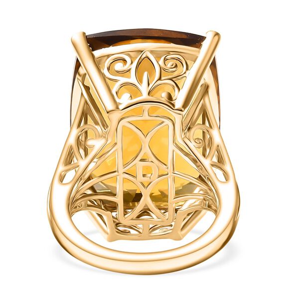 D'Joy AA Citrin Ring - 38,52 ct. image number 6