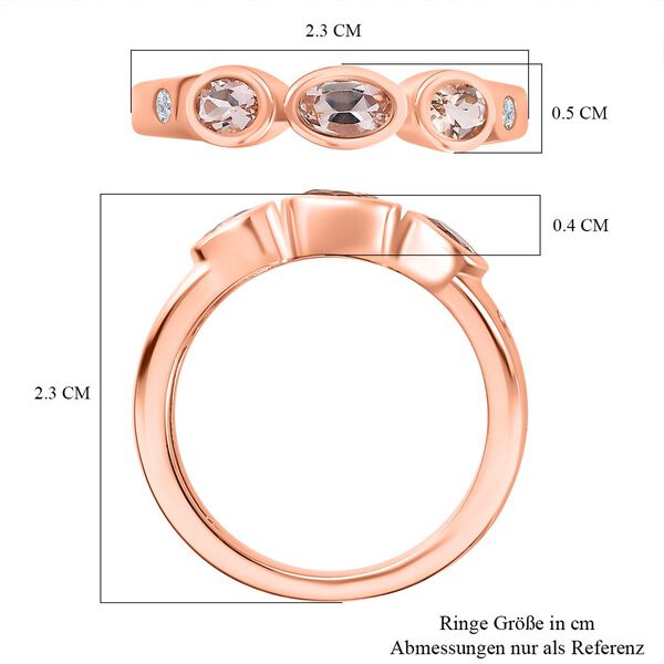 AA Morganit Ring, ca. 0,75 ct image number 7