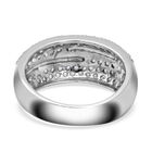 LUSTRO STELLA - weißer Zirkonia-Ring, 925 Silber Bicolor  ca. 1,76 ct image number 3