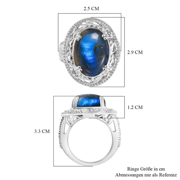 Labradorit Ring - 11,83 ct. image number 7