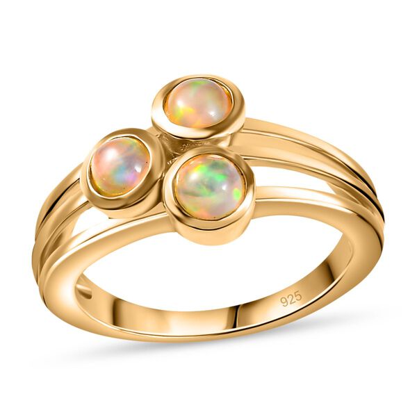 AA Nat&uuml;rlicher, &auml;thiopischer Welo Opal Ring, ca. 0,53 ct. image number 5