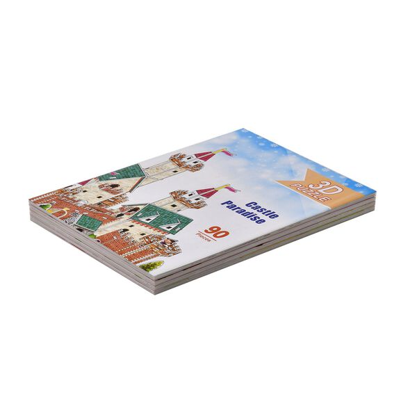 3D-Puzzle Märchenschloss, inkl. aller Werkzeuge, 30x26x27cm image number 3