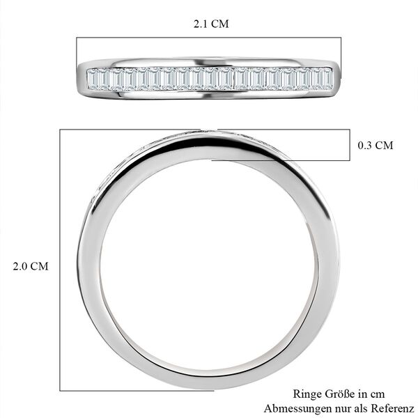 Forever Half Eternity Diamant Ring - 0,25 ct. image number 7