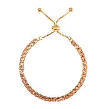 Flexibles Champagner Zirkonia-Armband