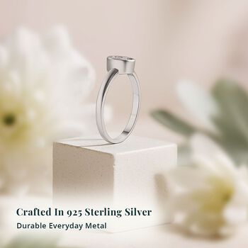 LUXURIANT DIAMOND - Lab Grown Diamant Ring 925 Silber (Gr&ouml;&szlig;e 17.00) ca. 0.25 ct