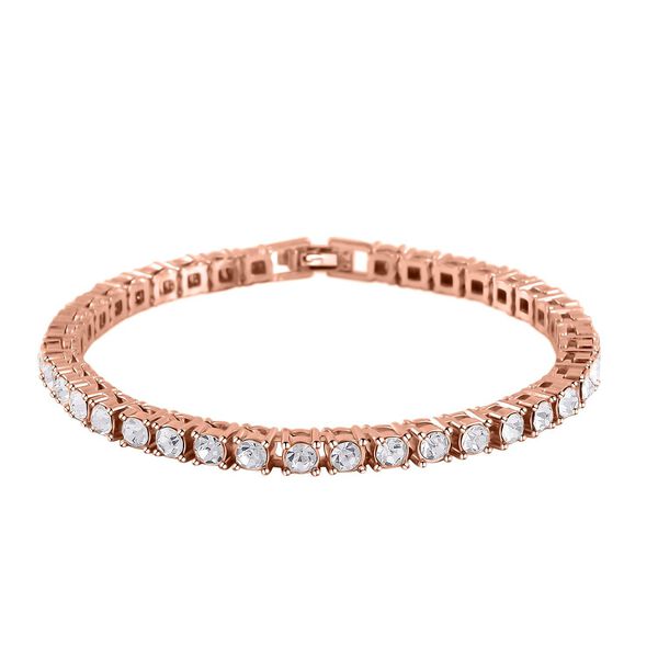 Kristall-Schmuckset in Roségoldton image number 7