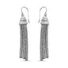 Royal Bali Kollektion - 925 Silber, Tulang Naga Ohrringe ca. 10,60g