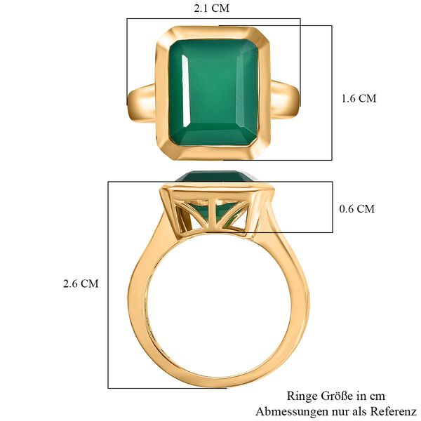 Verde Onyx Ring - 5,70 ct. image number 7